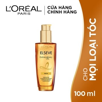 Dầu Dưỡng Tóc Loreal Elseve Extraordinary Oil Serum With 6 Precious Floral  Oil 100ml May Cosmetic